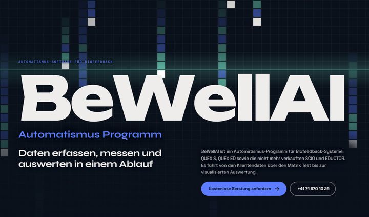 Vorschau BeWellAI Automatismus Programm, Version Resonanz