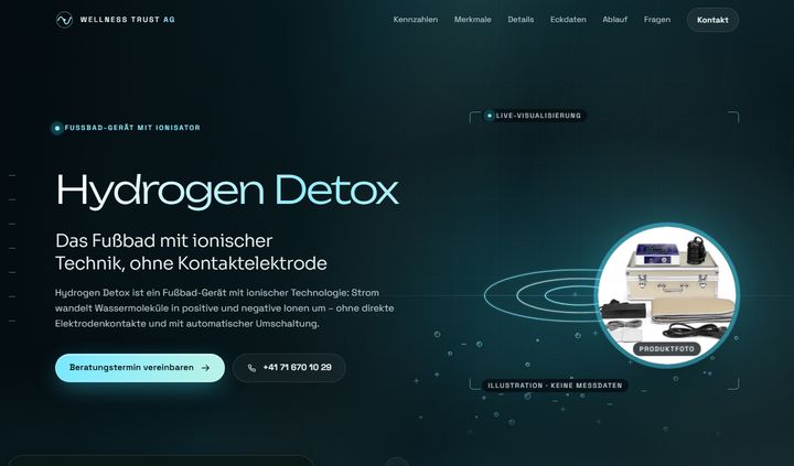 Vorschau Hydrogen Detox, Version Aurora