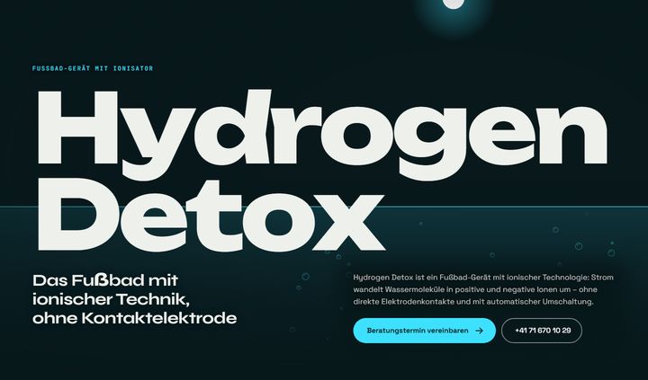 Vorschau Hydrogen Detox, Version Resonanz
