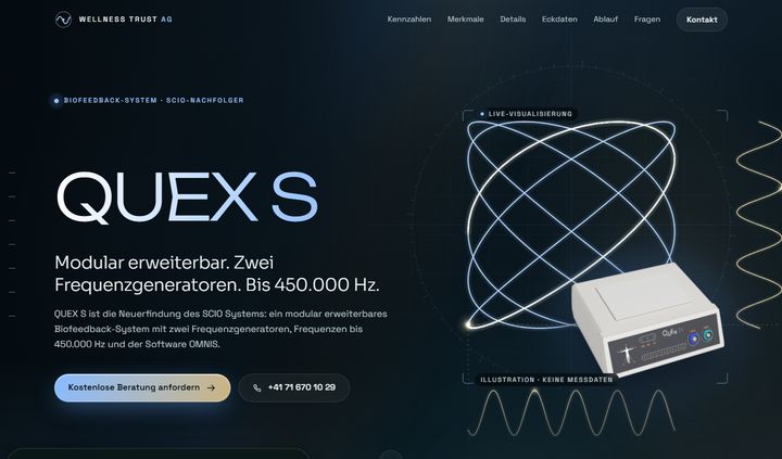 Vorschau QUEX S, Version Aurora