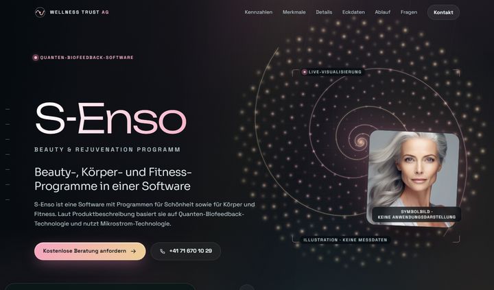 Vorschau S-Enso Beauty & Rejuvenation Programm, Version Aurora