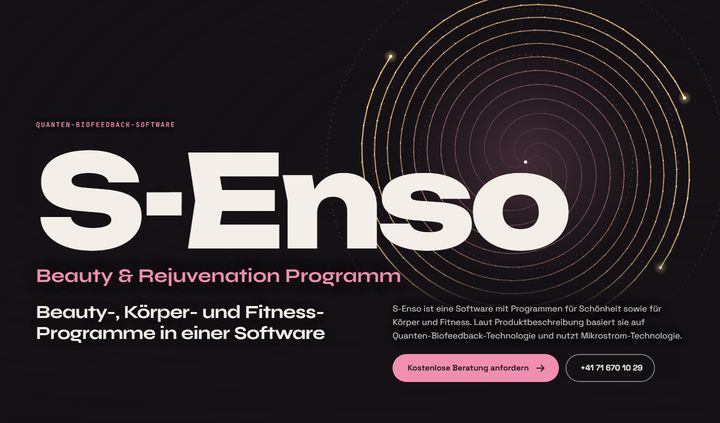 Vorschau S-Enso Beauty & Rejuvenation Programm, Version Resonanz